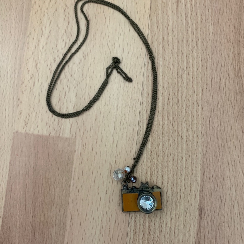 FREE WITH PURCHASE camera chain necklace